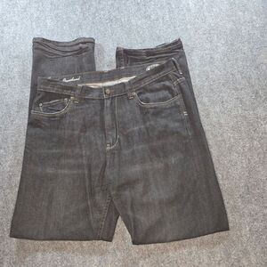 Tommy Bahama Mens Jeans 36x32 Relaxed Fit Dark Wash Straight Leg Denim